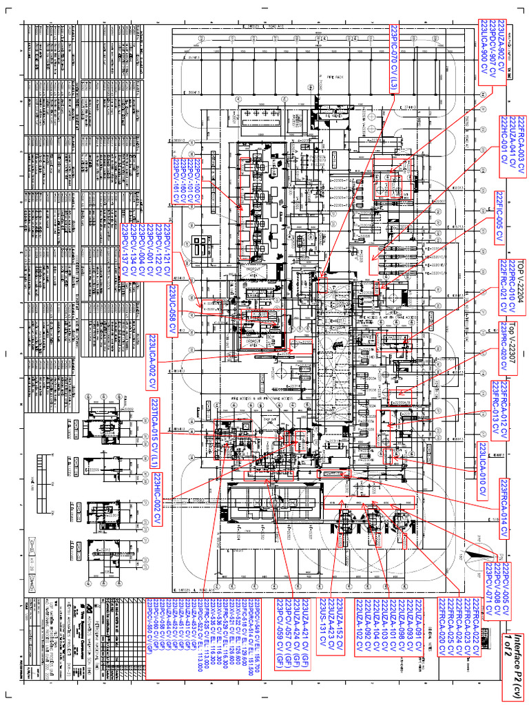 Interface Plot Plan P2 1of2 | PDF