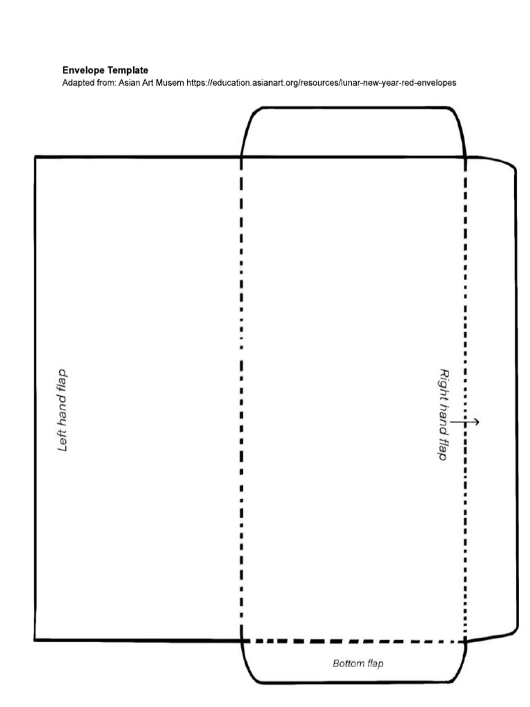 Red Envelope Template | PDF