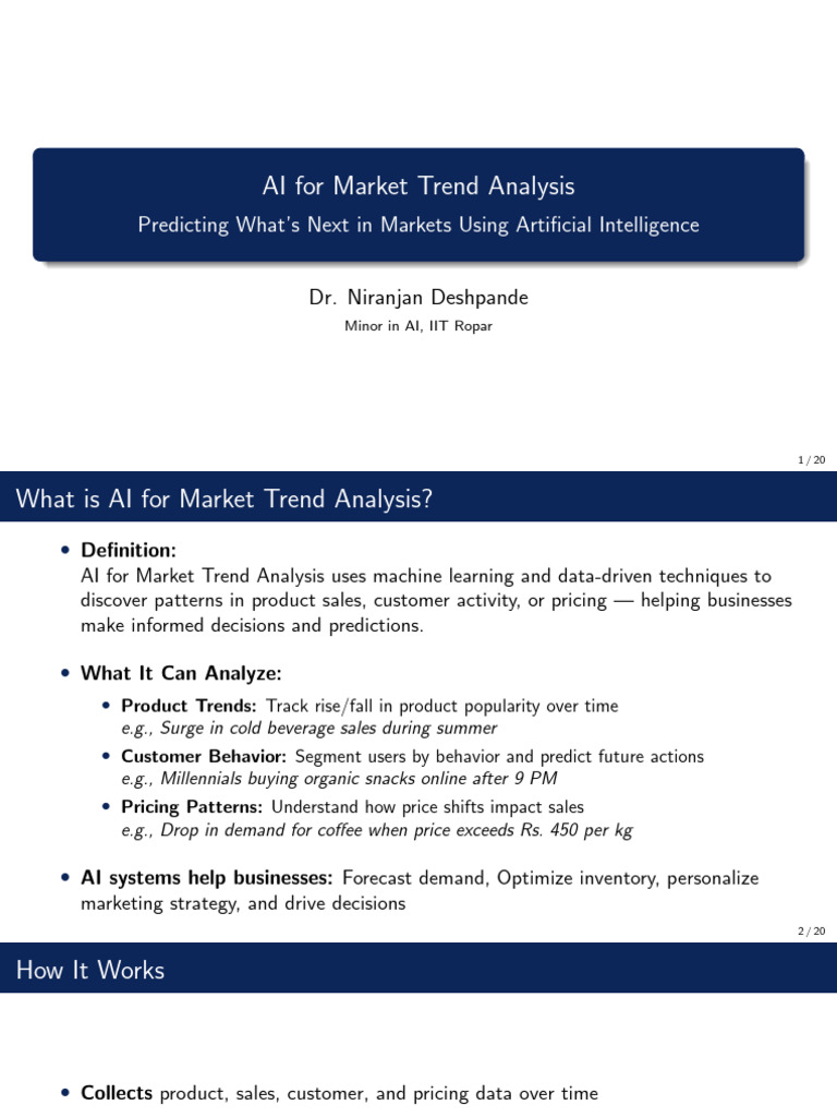 AI-Driven Market Trend Insights | PDF | Artificial Intelligence ...