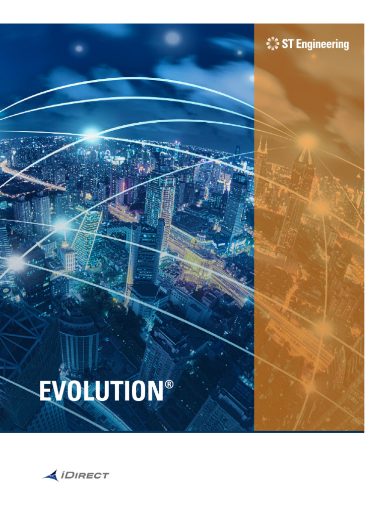 STE IDirect Product Brochure IDirect Evolution | PDF | Computer Network ...