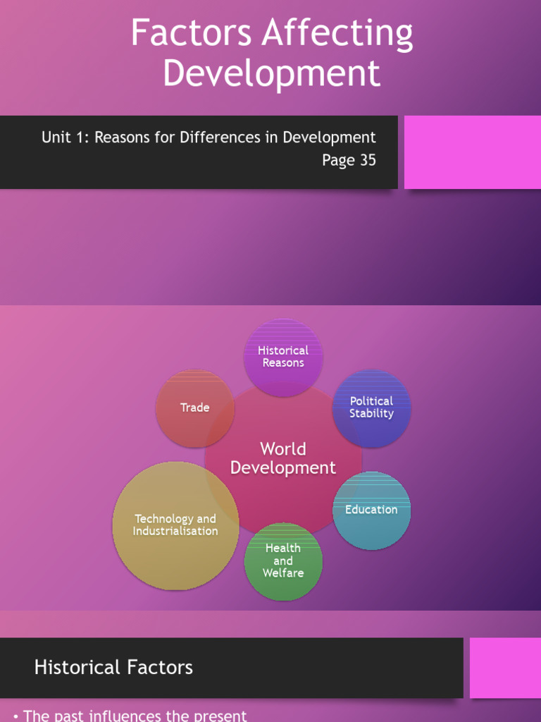 Factors Influencing Global Development | PDF