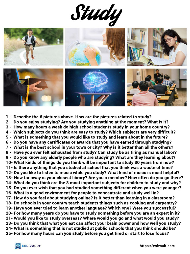 Exploring Study Habits and Preferences | PDF