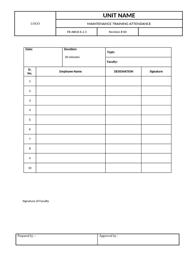 6.2.3 Maintenance Traning | PDF