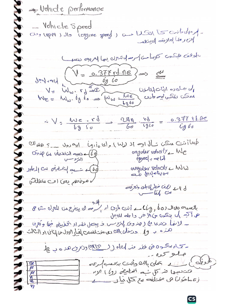 Vehicle Performance Lec4 | PDF
