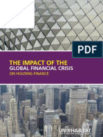 Impact of Global Financial Crisis on Housing Finance
