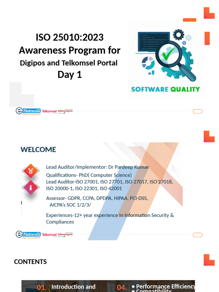 ISO 25010:2023 Software Quality Overview | PDF | Icon (Computing ...