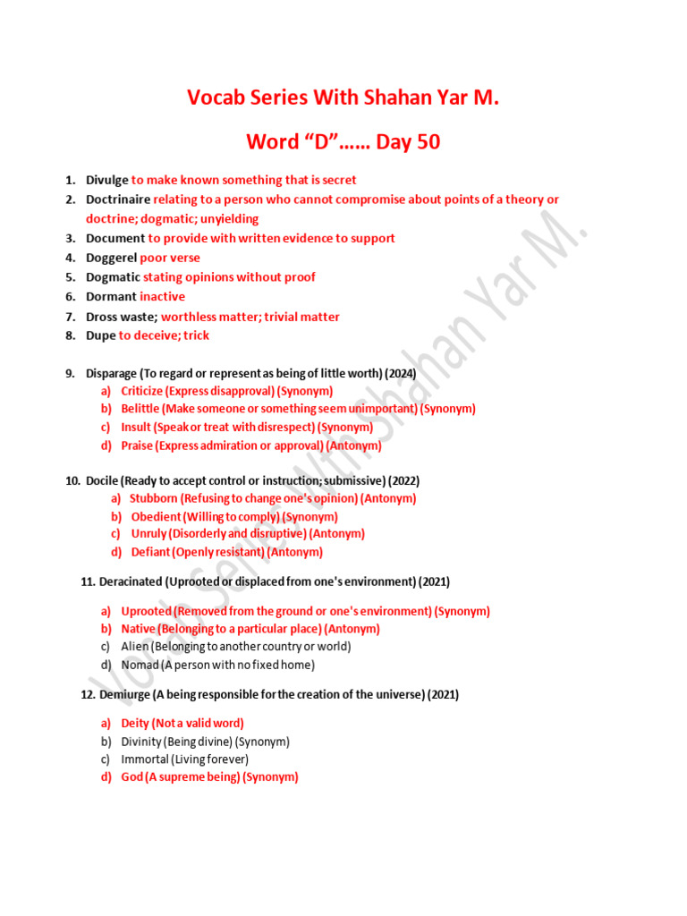Day 50 | PDF