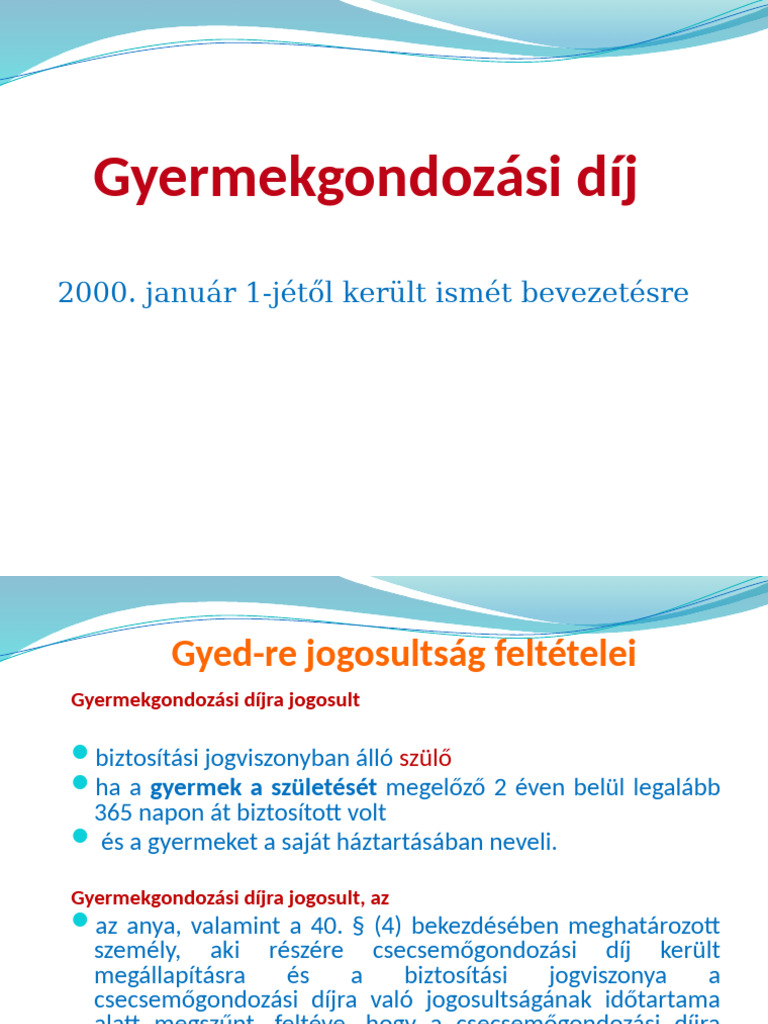 Gyed 2021. | PDF