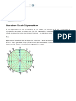 Simetria No Círculo Trigonométrico - Brasil Escola