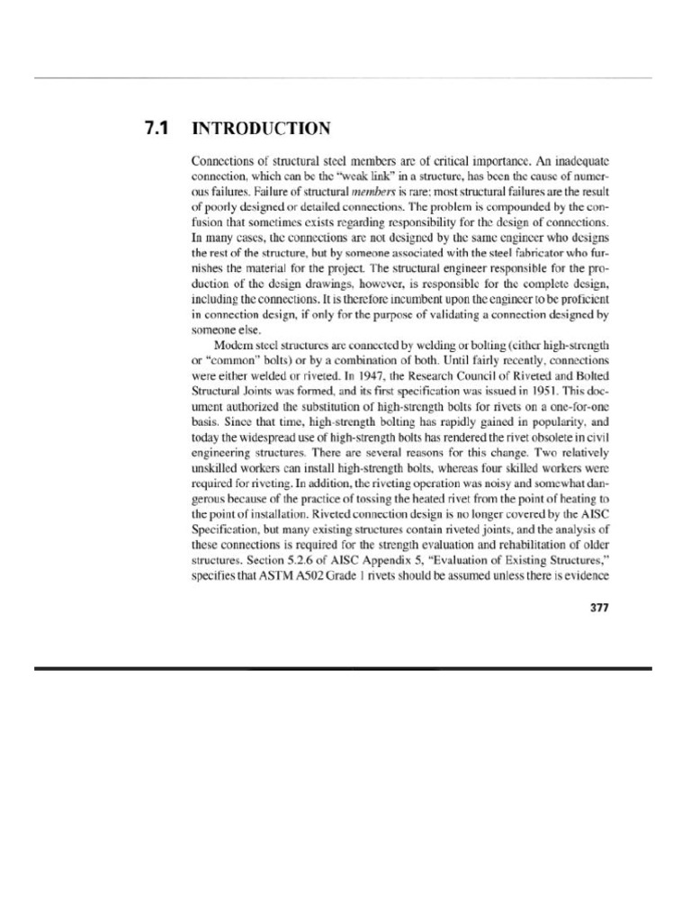 Bolted Connection Notes | PDF