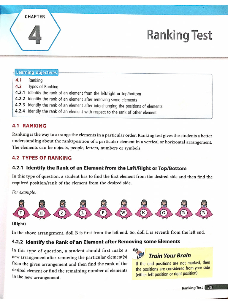Wis 4th Reasoning Chapter 4 | PDF
