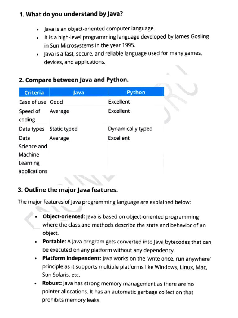 Java Interview | PDF