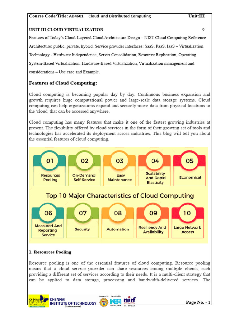 Key Features of Cloud Virtualization | PDF | Cloud Computing ...