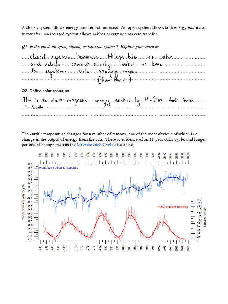 Causes of Climate Change - Revision | PDF | Greenhouse Gas | Climate