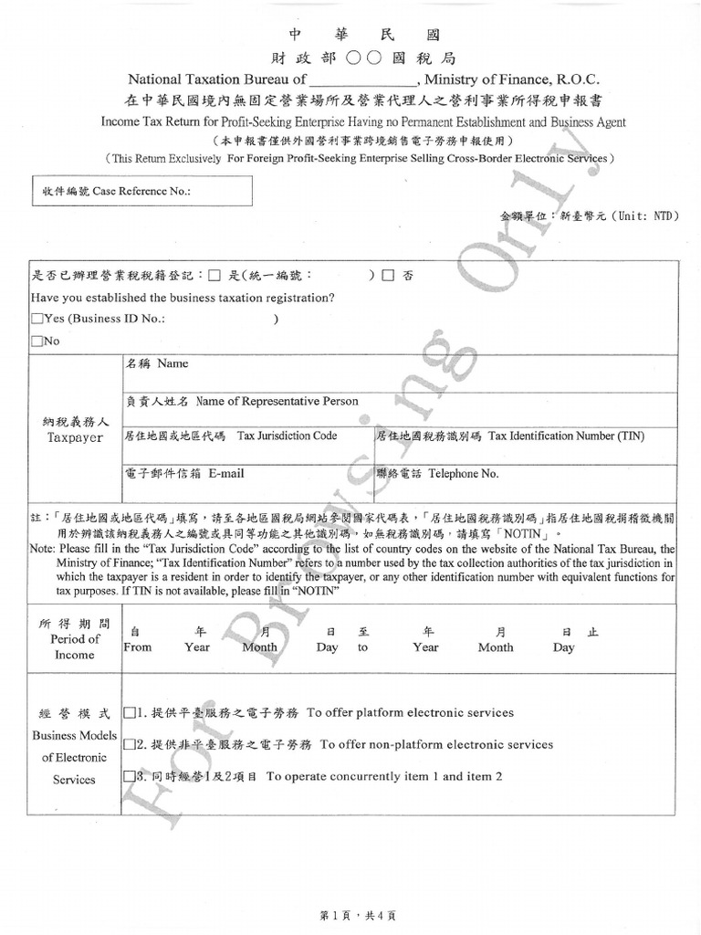 Income Tax Return (For Browsing Only) | PDF