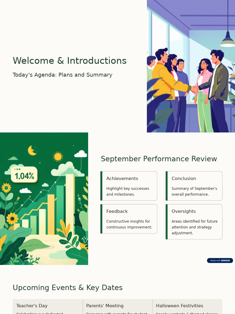 Welcome and Introductions | PDF