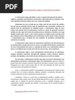 Download Distino entre conhecimento vulgar e conhecimento cientfico by Mariana Cabral SN93336815 doc pdf