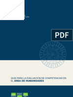 AQU - 2009 - Guía para La Evaluación de Competencias en El Área de Humanidades