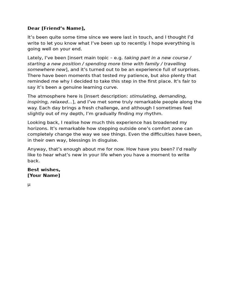 Personal Update and Life Changes | PDF