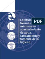 Normas Minimas de Abastecimiento,Saneamiento e Higiene