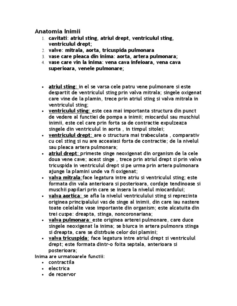 Anatomia Inimii | PDF