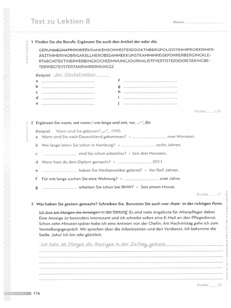 Test 8 | PDF