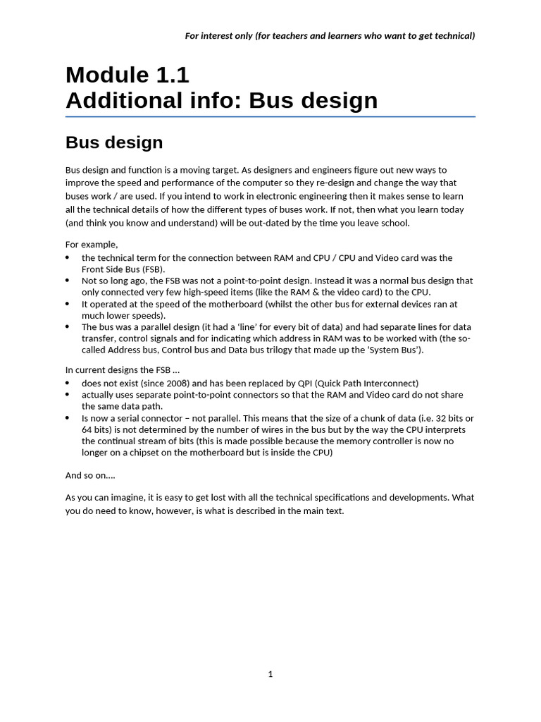 Gr11it2013 1 - 1 Additional Info Bus Design | PDF