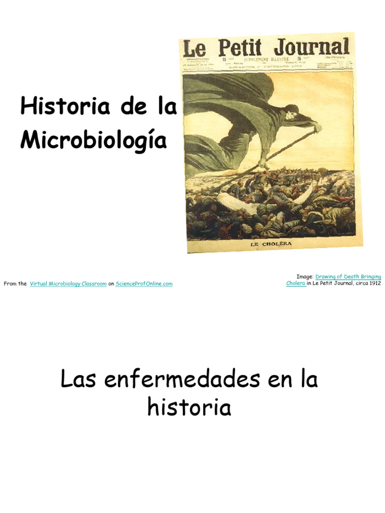 Historia de La Microbiologia BM 2024-2025 - Copia | PDF | Luis Pasteur ...