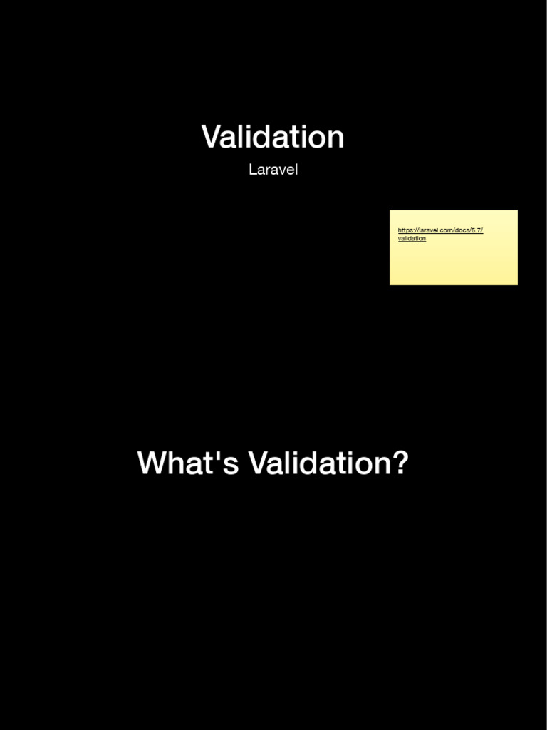 7 - Validation | PDF