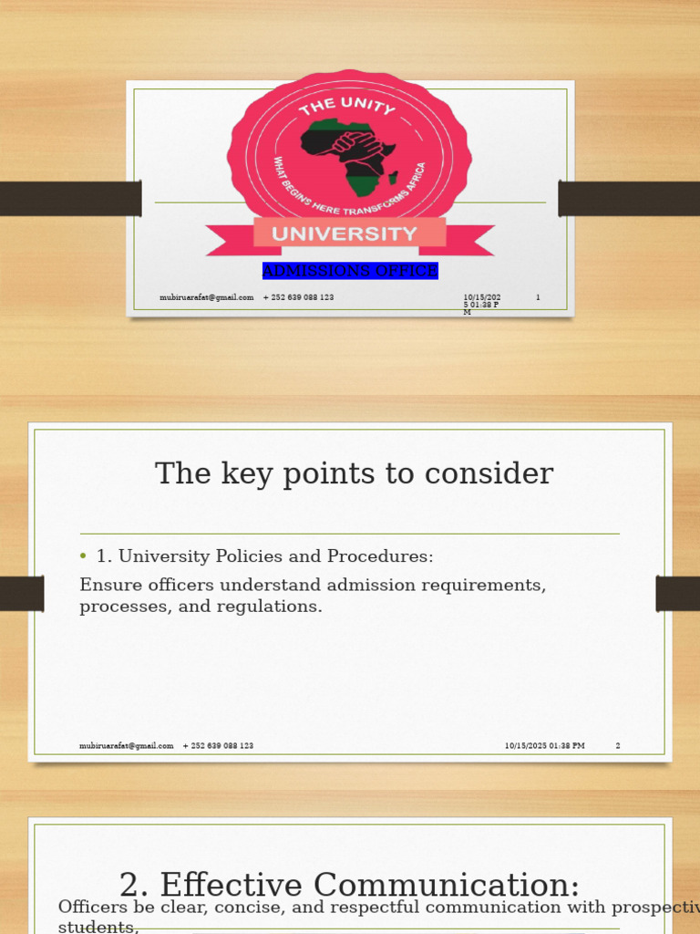 Key Strategies for Admissions Officers | PDF