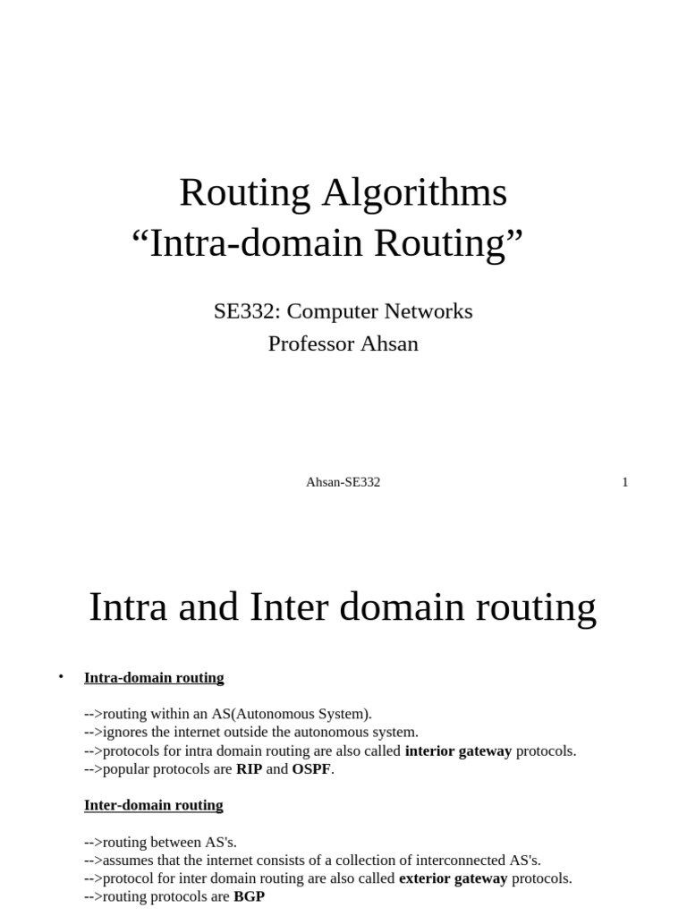 7.bc - Routing Protocols (LMS Version) | PDF | Routing | Computer Network