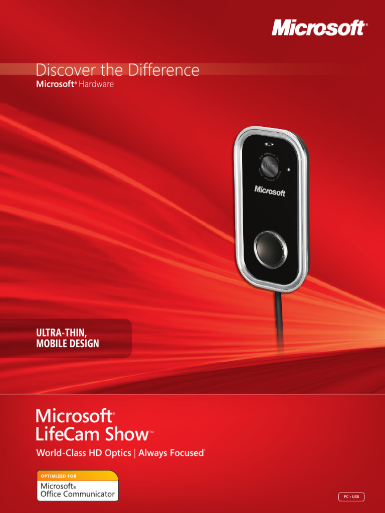 LifeCam Show Enterprise SellSheet LoRes | PDF | Desktop Computer ...