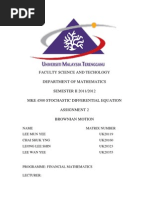 Download Introduction of Brownian Motion by Lee Shin Leong SN93339852 doc pdf