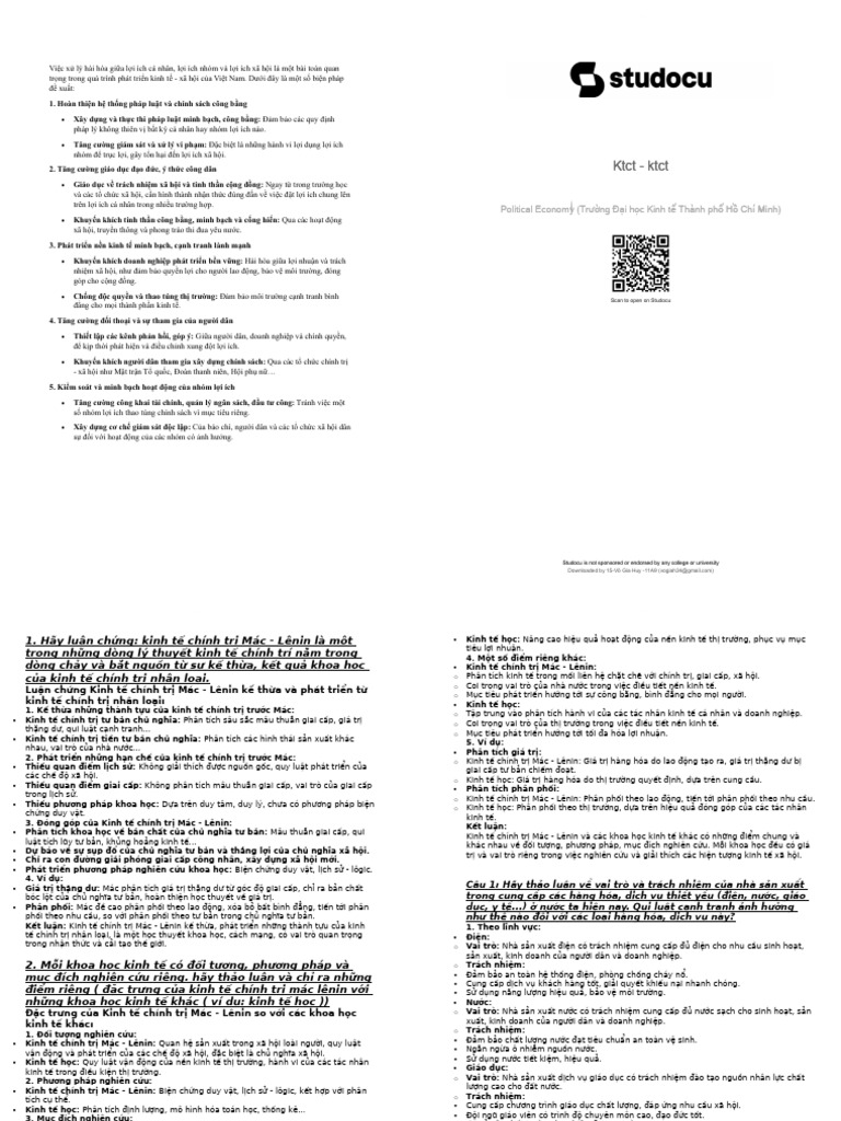 final tự luận ktct | PDF