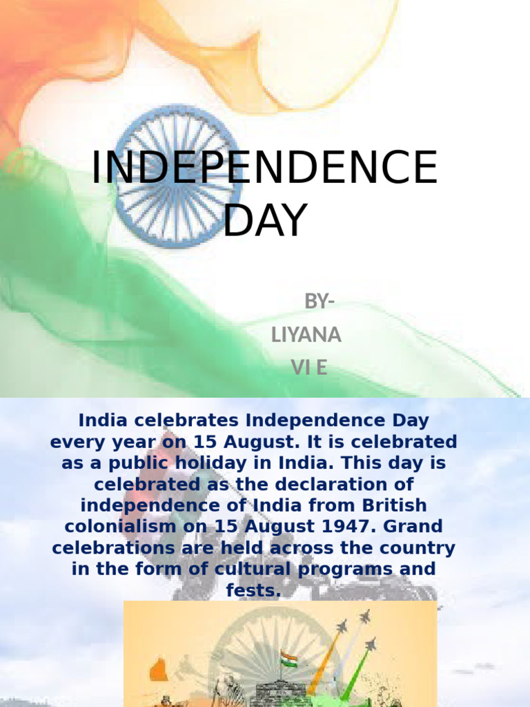 Independence Day | PDF