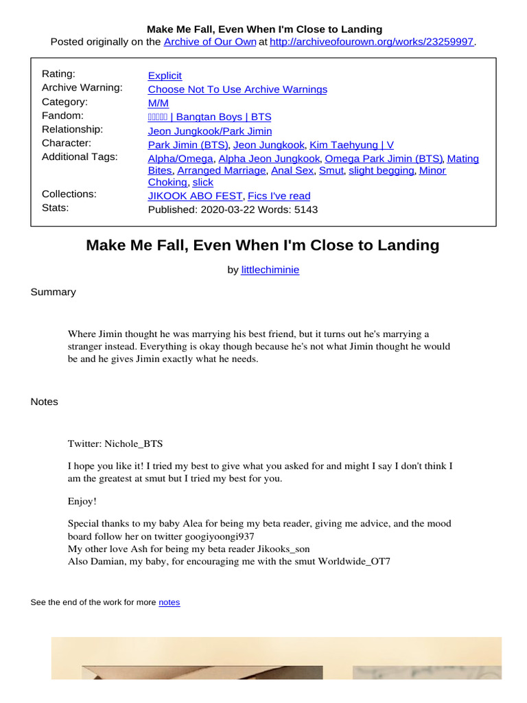 Make Me Fall Even When | PDF