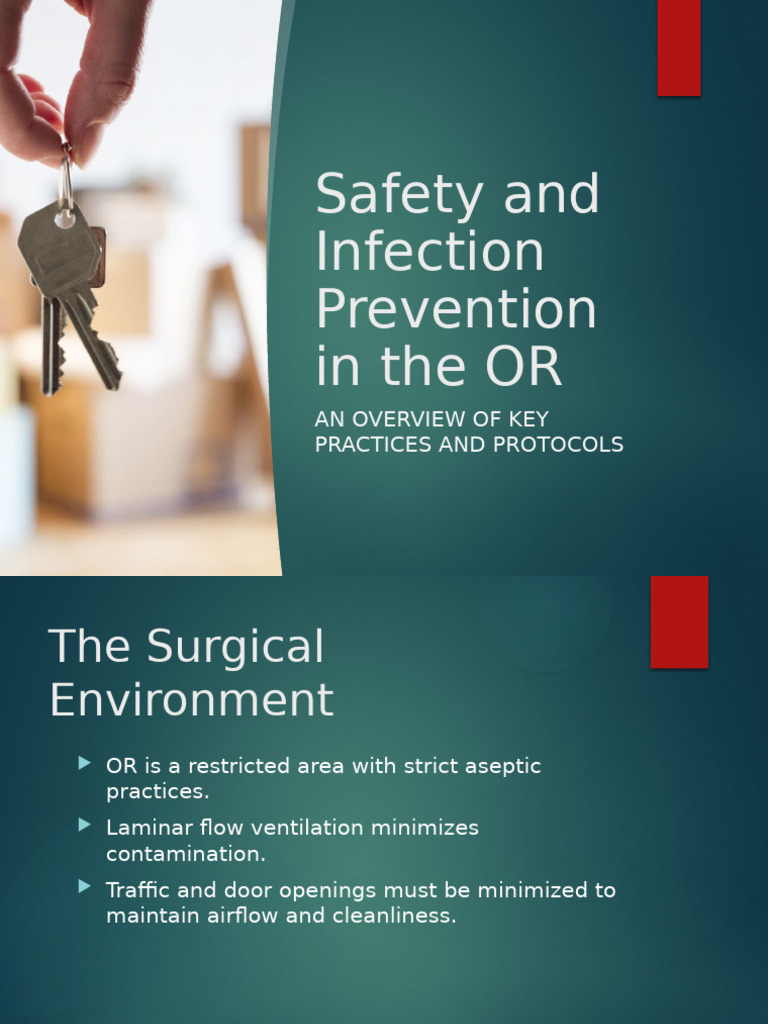 OR Safety and Infection Prevention Guide | PDF | Surgery | Medical ...