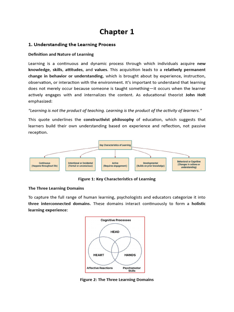 Learning Process and Kolb's Theory Explained | PDF | Learning Styles ...