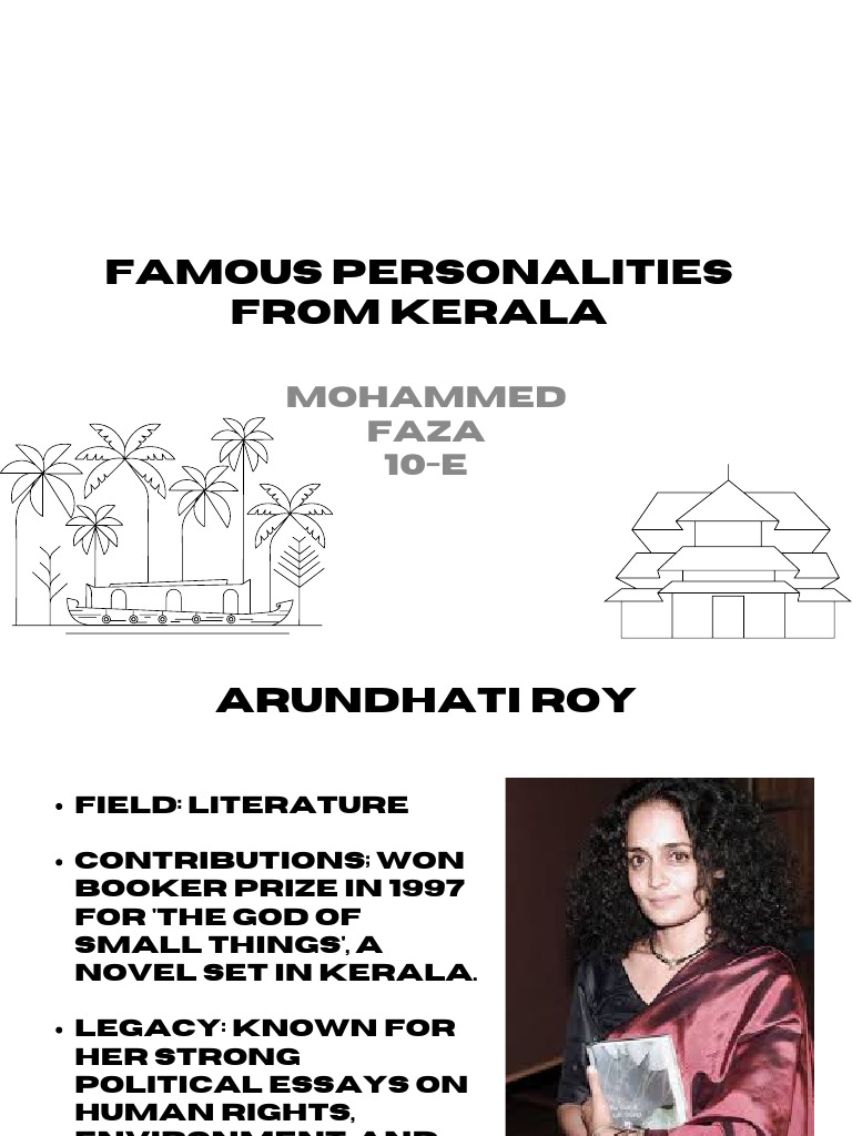 Notable Personalities from Kerala | PDF