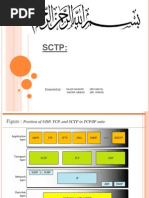SCTP:: Presented By: SAJID BASHIR (BE108016) Nazar Abbas (BE 108028)