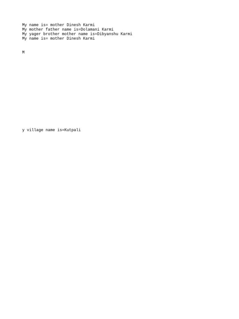 Dinesh File | PDF