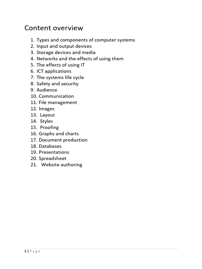 Computer Systems and Software Overview | PDF | Graphical User ...
