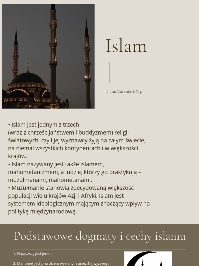 Presentation About Islam | PDF