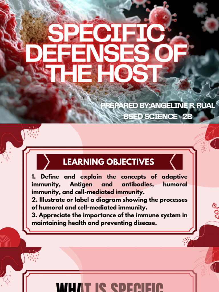 Specific Defenses of The Host - 20251015 - 080217 - 0000 | PDF