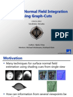 Multiview Normal Field Integration using Graph-Cuts - CESCG presentation