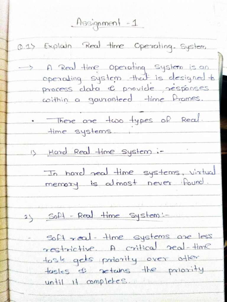 OSY Assignment | PDF