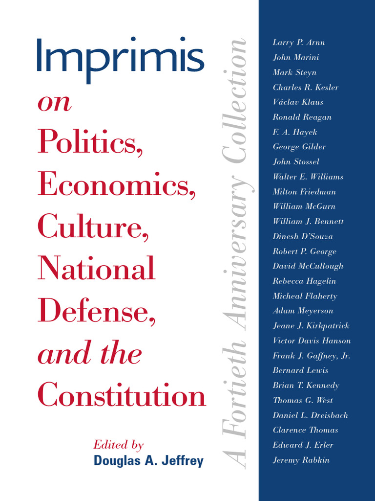 The Best of Imprimis | PDF | Thomas Jefferson | Reason