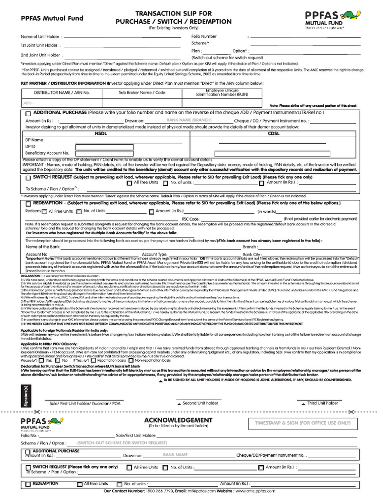 Transaction Slip | PDF