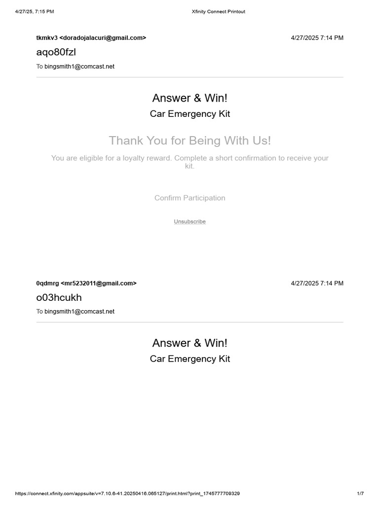 Xfinity Connect Printout2 | PDF | Stock Car Racing | Nascar Series