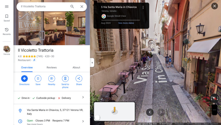 5 Via Santa Maria in Chiavica - Google Maps | PDF